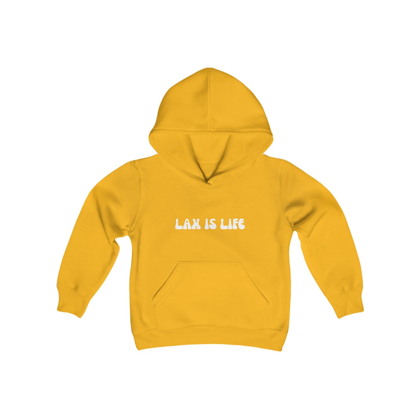 Lax is Life Kids Hooded Sweatshirt