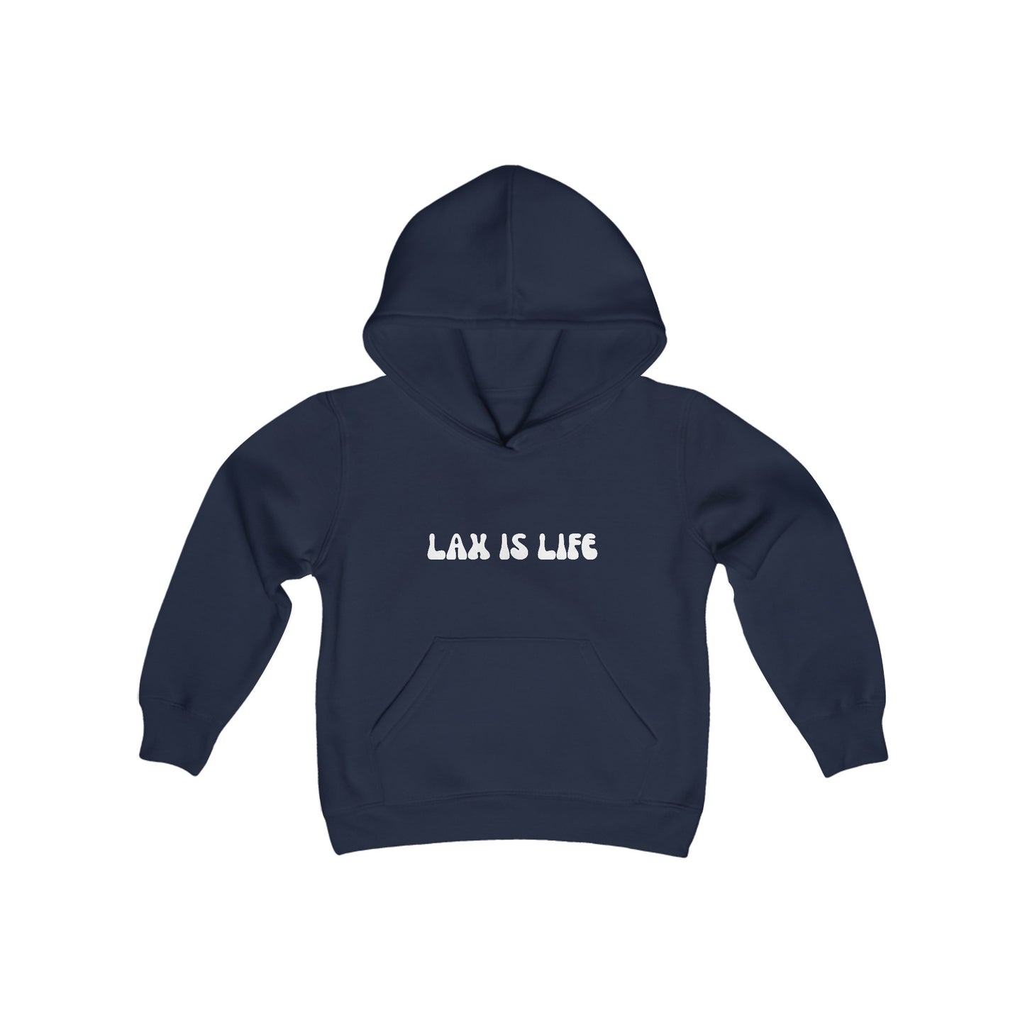 Lax is Life Kids Hooded Sweatshirt