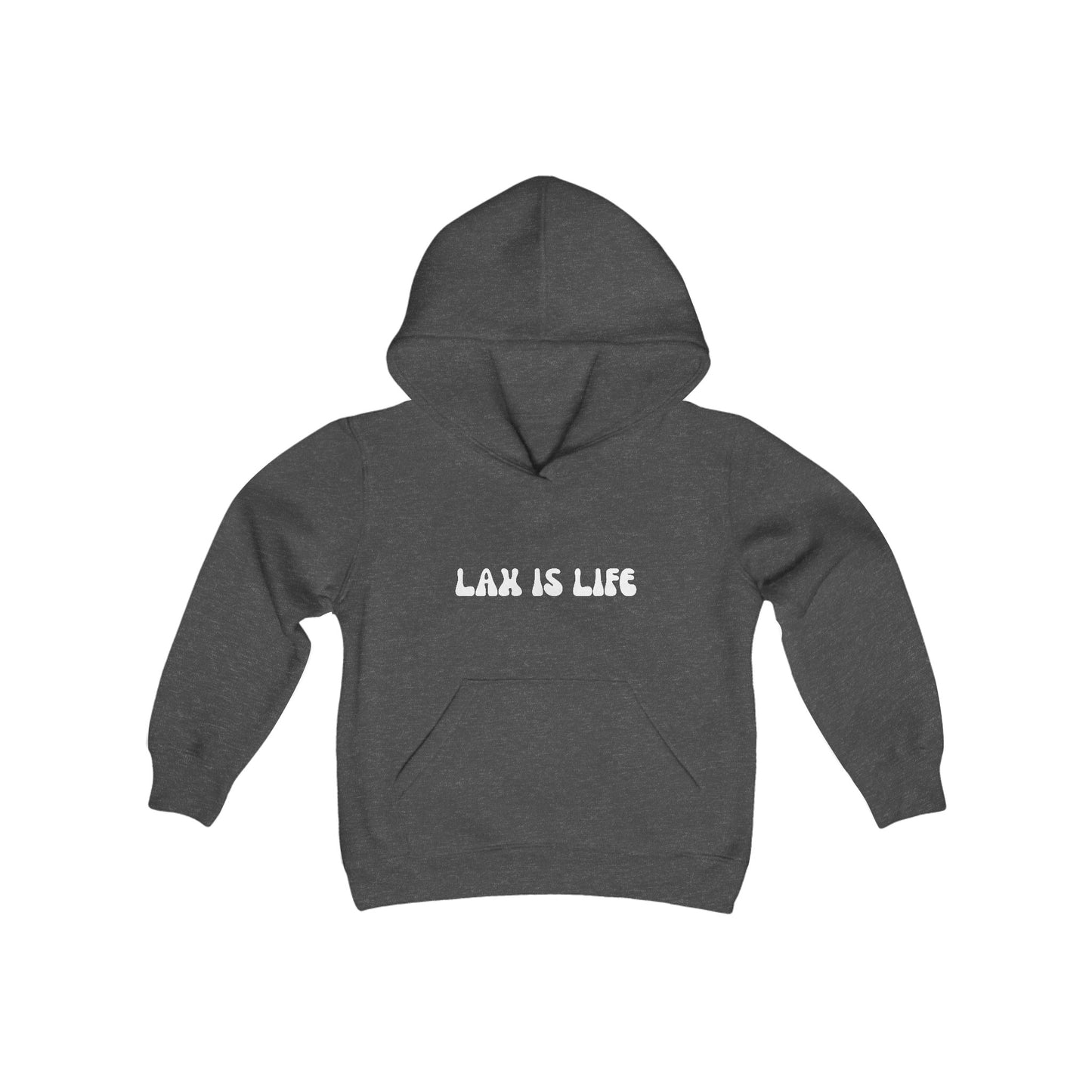 Lax is Life Kids Hooded Sweatshirt