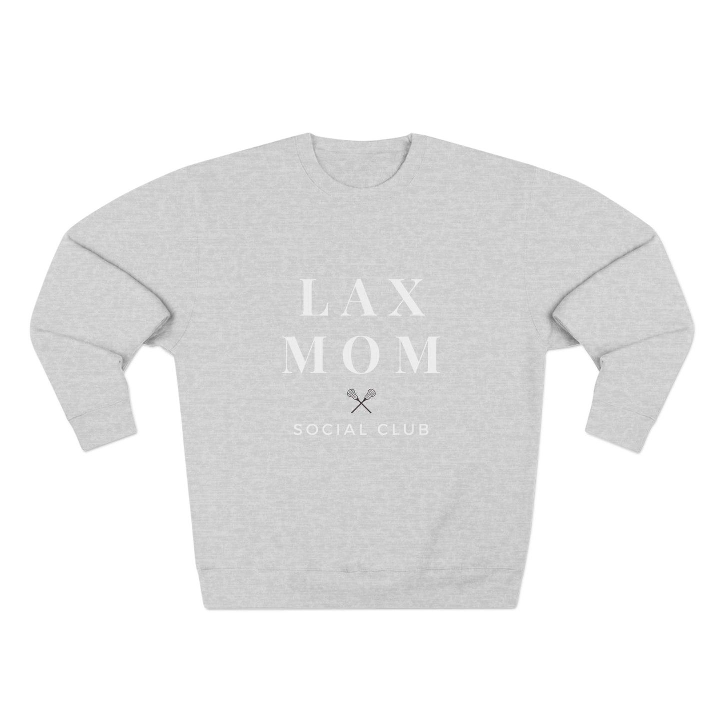 Lax Mom Social Club Crewneck Sweatshirt