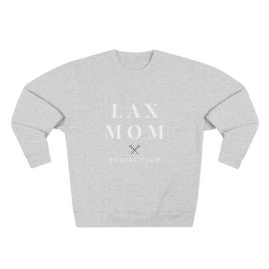 Lax Mom Social Club Crewneck Sweatshirt